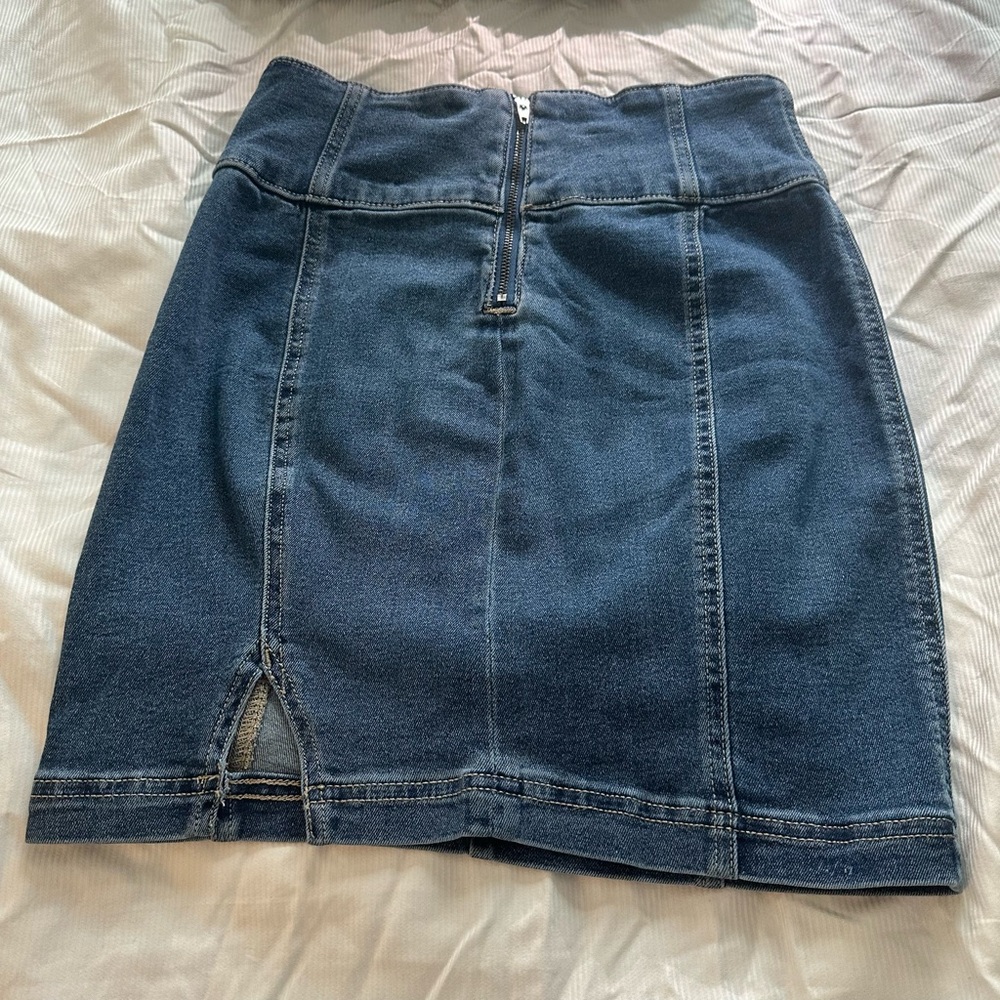 SO Junior Denim Mini Skirt